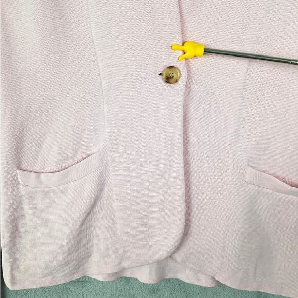 J Crew Blazer Small Pink Schoolboy Sweater Preppy Classic Minimalist‎ Academia - Picture 5 of 10